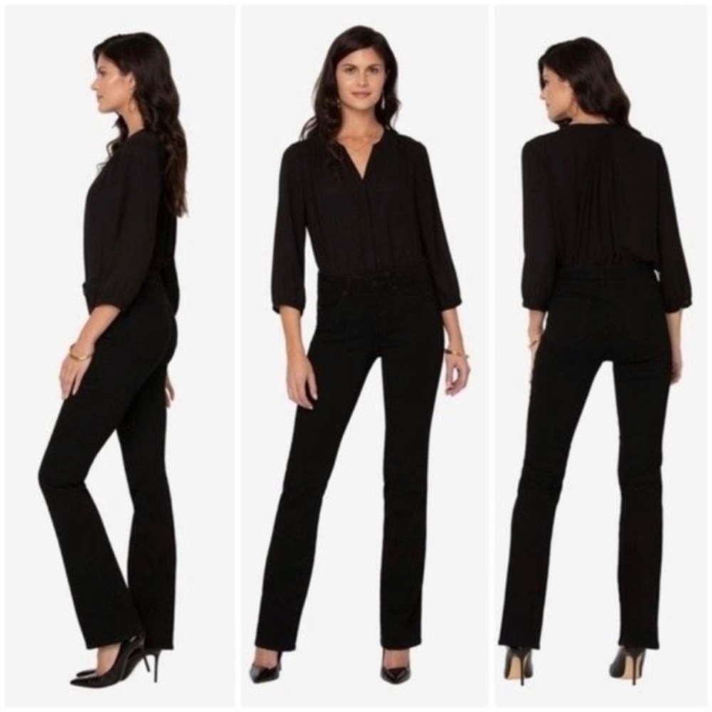NYDJ Women's Black Boot Cut Jeans